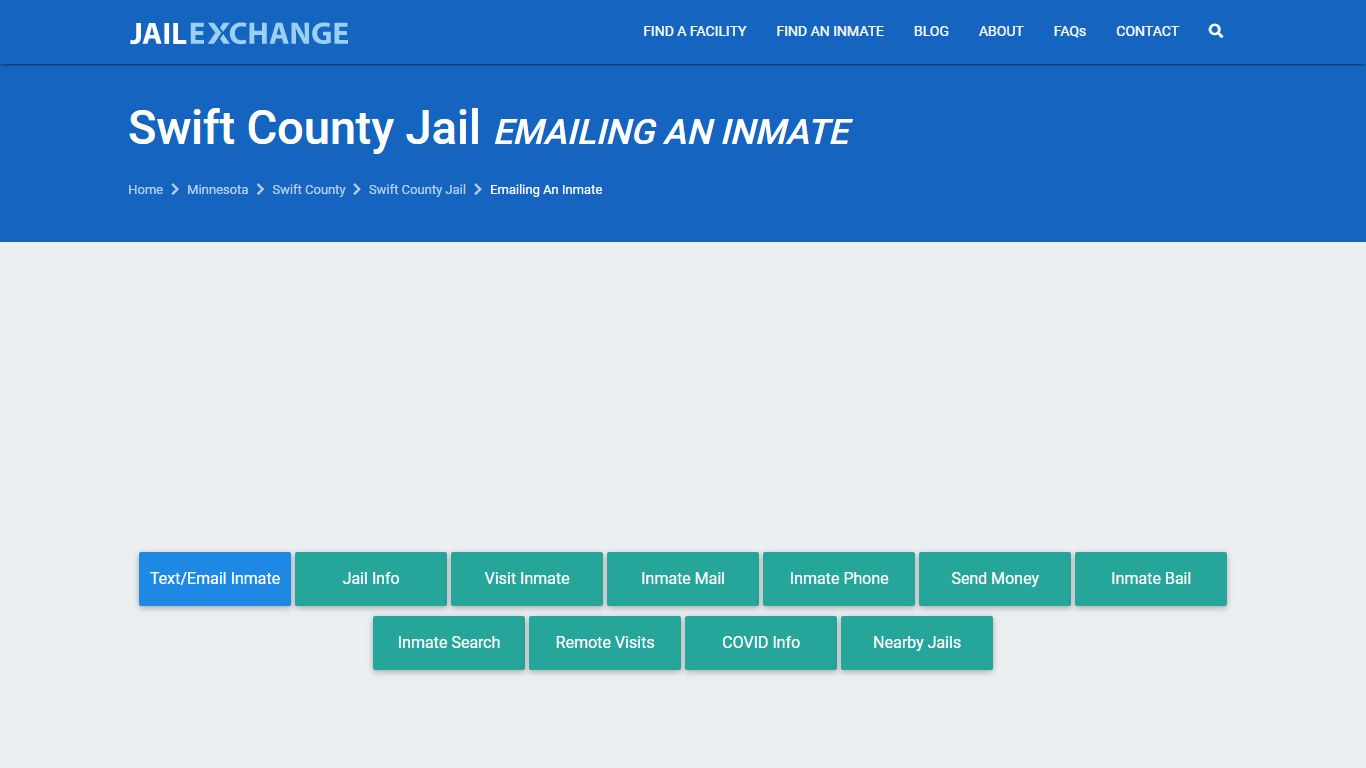 How to Email Inmate in Swift County Jail | Benson, Swift ...